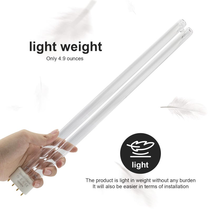 Earthtec Two 36W 36 Watt UV Bulb Lamp 2G11 Base-4 Pin For JEBAO, New - Image 4